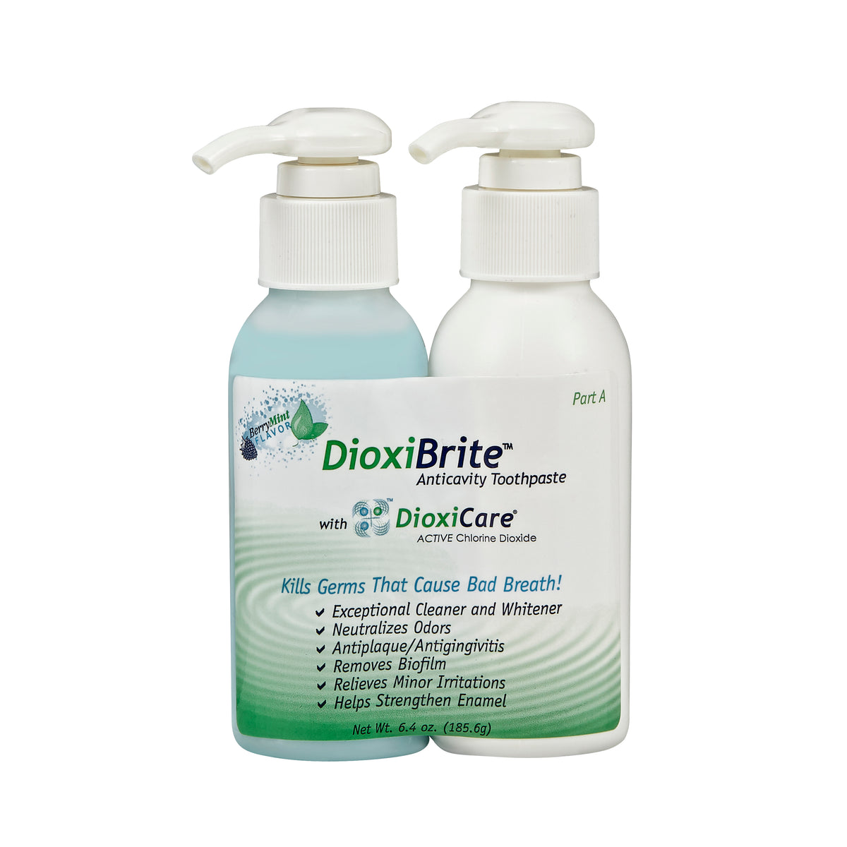 64oz Dioxibrite Chlorine Dioxide Toothpaste Chlorine Dioxide Mouthwash Frontier 8778