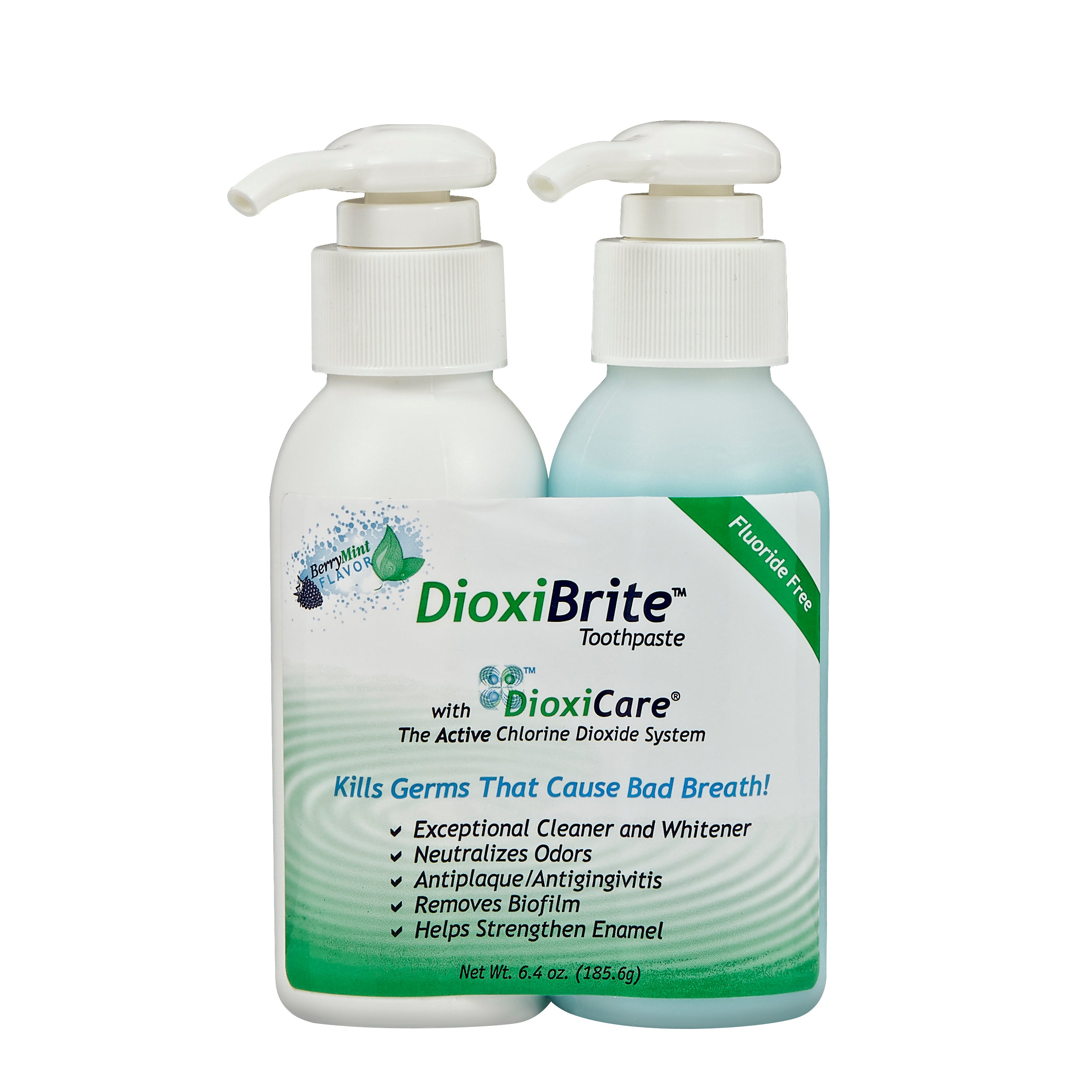 DioxiBrite Toothpaste (6.4oz) - Fluoride Free