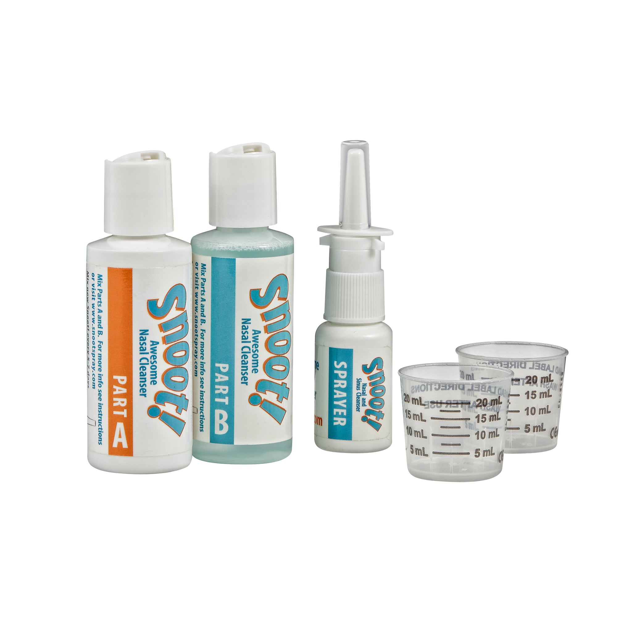 SNOOT! Chlorine Dioxide Nasal Cleanser: 4oz Kit