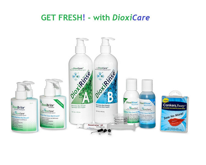DioxiCare Chlorine Dioxide Oral Products